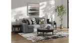 Bealton Salt and Pepper 2-Piece Sectional Loveseat