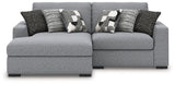 Bealton Salt and Pepper 2-Piece Sectional with LAF Chaise