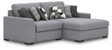 Bealton Salt and Pepper 2-Piece Sectional with RAF Chaise