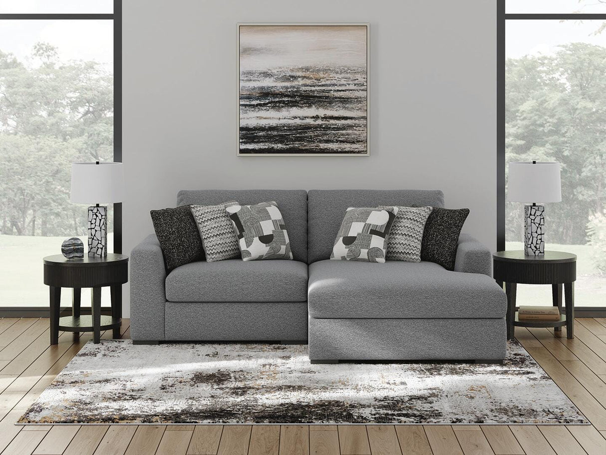 Bealton Salt and Pepper 2-Piece Sectional with RAF Chaise