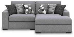 Bealton Salt and Pepper 2-Piece Sectional with RAF Chaise by Ashley at Eve Furniture