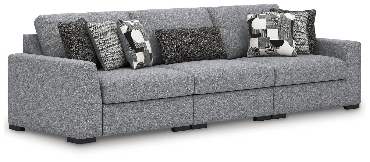 Bealton Salt and Pepper 3-Piece Sectional Sofa