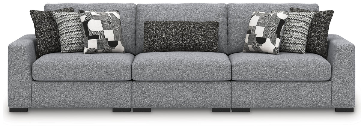 Bealton Salt and Pepper 3-Piece Sectional Sofa