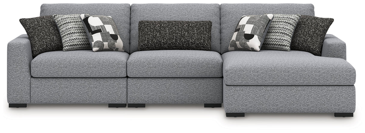 Bealton Salt and Pepper 3-Piece Sectional with RAF Chaise