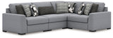 Bealton Salt and Pepper 4-Piece Sectional