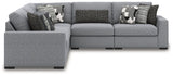 Bealton Salt and Pepper 5-Piece Sectional