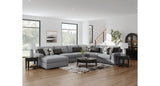 Bealton Salt and Pepper 6-Piece Sectional with LAF Chaise