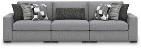 Bealton Salt and Pepper Sofa & Loveseat by Ashley at Eve Furniture