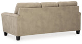 Beamer Sand Sofa by Ashley at Eve Furniture