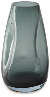 Beamund Teal Blue Vase