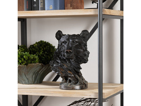 Bear Brown Springs Statue (Set of 2) by Crestview at Eve Furniture