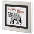 Bear by Marie, Natasha a Framed Art Print Matted under Glass by Mercana at Eve Furniture