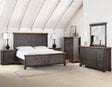 Bear Creek Brown 4-Piece Queen Bedroom Set by Steve Silver at Eve Furniture