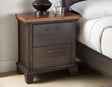 Bear Creek Brown Nightstand by Steve Silver at Eve Furniture