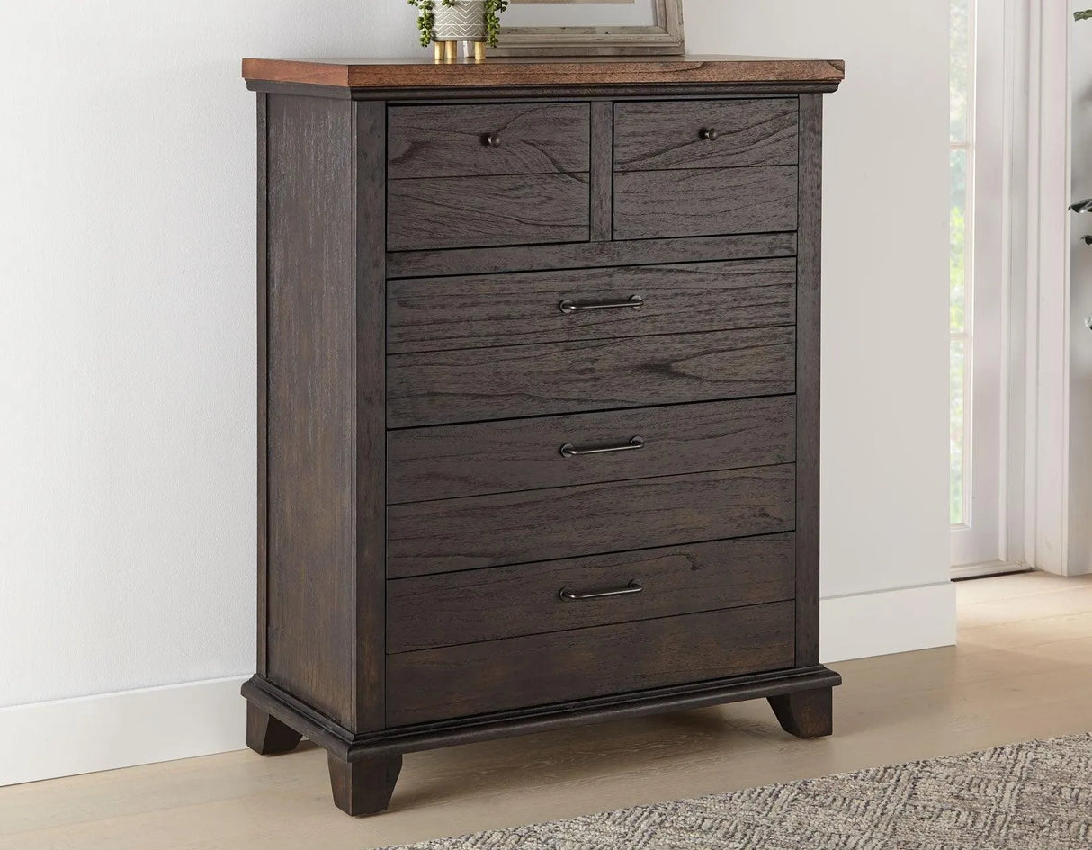 Bear Creek Brown Queen Bed by Steve Silver at Eve Furniture