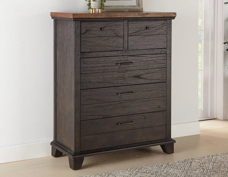 Bear Creek Chocolate Brown Bedroom Set by Steve Silver at Eve Furniture