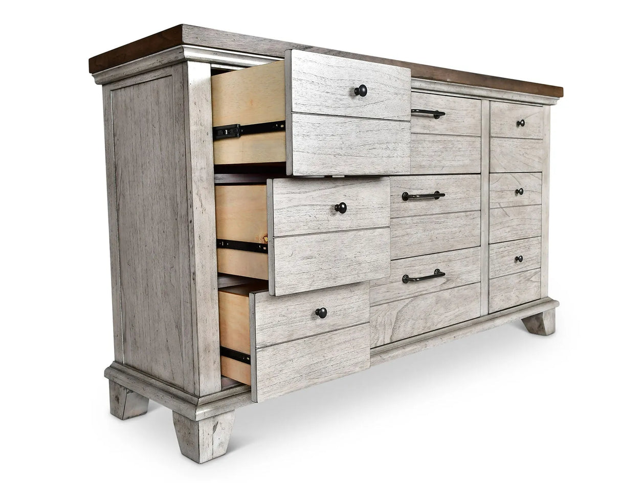 Bear Creek Dresser/Mirror by Steve Silver at Eve Furniture