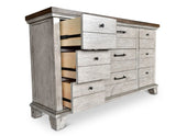 Bear Creek Dresser/Mirror by Steve Silver at Eve Furniture