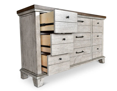 Bear Creek Dresser/Mirror by Steve Silver at Eve Furniture