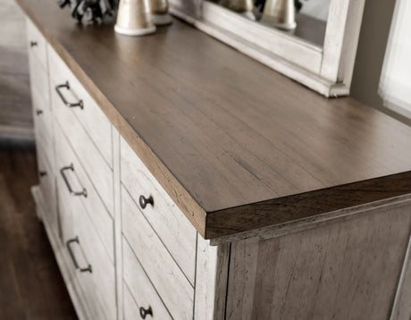 Bear Creek Dresser/Mirror by Steve Silver at Eve Furniture