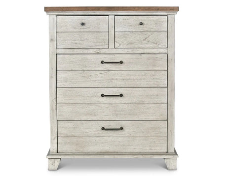 Bear Creek White/Smoke Bedroom Set by Steve Silver at Eve Furniture