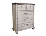 Bear Creek White/Smoke Bedroom Set by Steve Silver at Eve Furniture