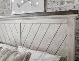 Bear Creek White/Smoke Bedroom Set by Steve Silver at Eve Furniture