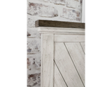 Bear Creek White/Smoke Bedroom Set by Steve Silver at Eve Furniture