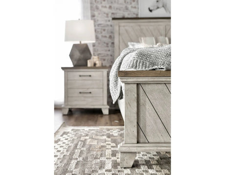 Bear Creek White/Smoke Bedroom Set by Steve Silver at Eve Furniture