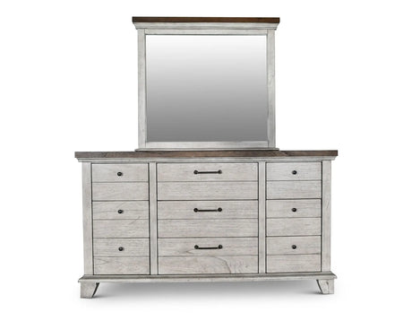 Bear Creek White/Smoke Bedroom Set by Steve Silver at Eve Furniture