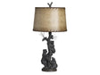 Bear Family Brown Table Lamp (Set of 2) by Crestview at Eve Furniture