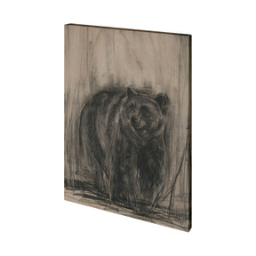 Bear & Moose II by Mercana Studio a Hand Embellished Textured Canvas by Mercana at Eve Furniture