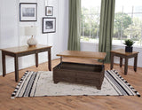Bear Creek Brown End Table by Steve Silver at Eve Furniture