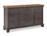 Bear Creek Brown Dresser by Steve Silver at Eve Furniture