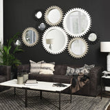 Beardell Cream And Black Details With Tassels Decorative Pillow Cover by Mercana at Eve Furniture