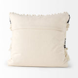 Beardell Cream And Black w/Tassels Pillow Cover w/Down Filler, Set of 2 by Mercana at Eve Furniture