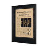 Beatlemania! by The Vintage Collection a Hand Embellished Framed Art Print Matted under Glass by Mercana at Eve Furniture