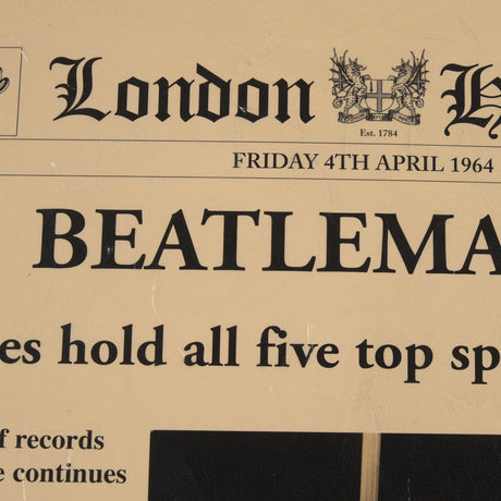 Beatlemania! by The Vintage Collection a Hand Embellished Framed Art Print Matted under Glass by Mercana at Eve Furniture