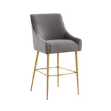 Beatrix Velvet Stool by TOV Furniture at Eve Furniture