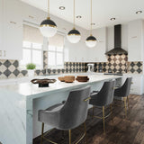 Beatrix Velvet Stool by TOV Furniture at Eve Furniture