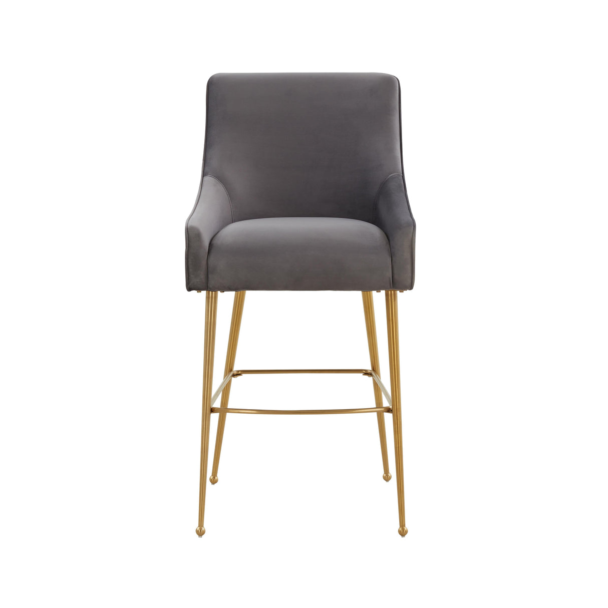 Beatrix Velvet Stool by TOV Furniture at Eve Furniture