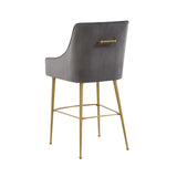 Beatrix Velvet Stool by TOV Furniture at Eve Furniture