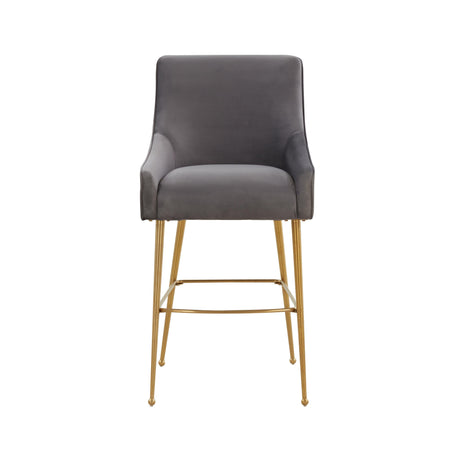 Beatrix Velvet Stool by TOV Furniture at Eve Furniture