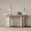 Beau Creamwood Console Table by Classic Home at Eve Furniture
