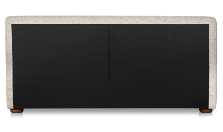 Beau King Storage Bed Speckled Light Grey by Moe's Home at Eve Furniture