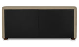Beau King Storage Bed Warm Beige by Moe's Home at Eve Furniture