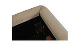 Beau Queen Storage Bed Warm Beige by Moe's Home at Eve Furniture