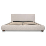 Beau Speckled Light Grey King Storage Bed