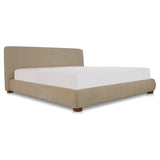 Beau Warm Beige King Storage Bed by Moe's Home at Eve Furniture