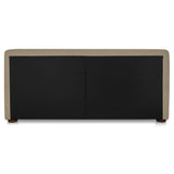 Beau Warm Beige King Storage Bed by Moe's Home at Eve Furniture